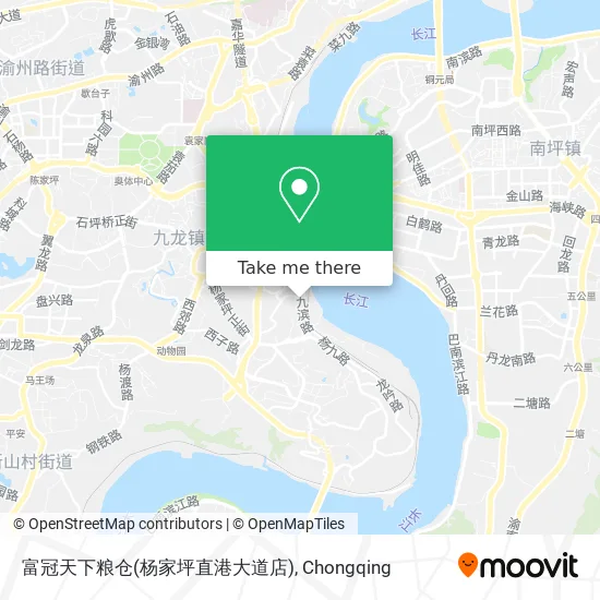 富冠天下粮仓(杨家坪直港大道店) map