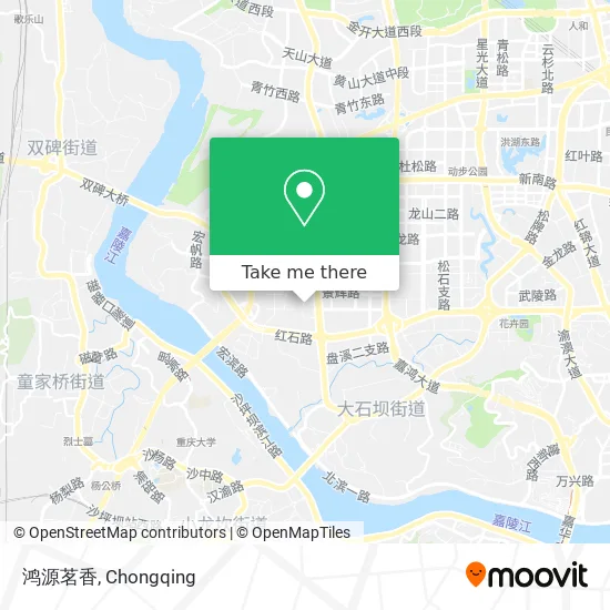 鸿源茗香 map