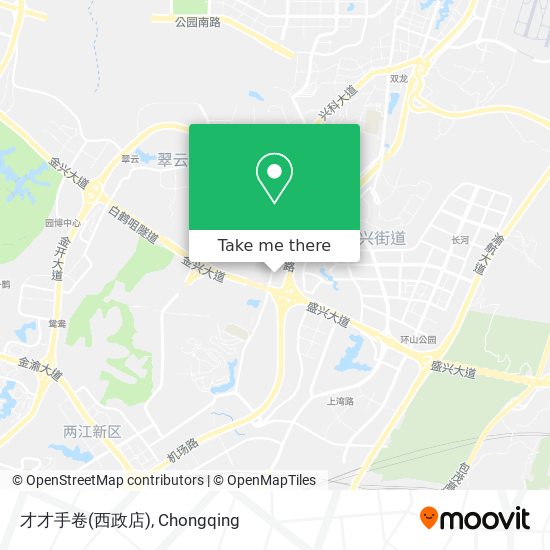 才才手卷(西政店) map