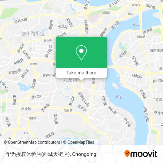 华为授权体验店(西城天街店) map