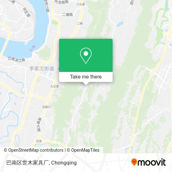 巴南区世木家具厂 map
