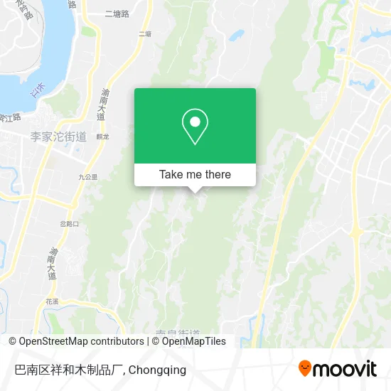巴南区祥和木制品厂 map