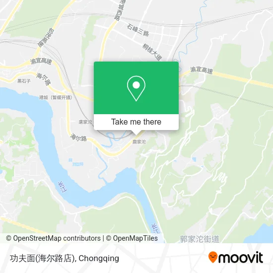 功夫面(海尔路店) map