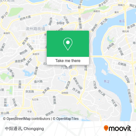 中阳通讯 map