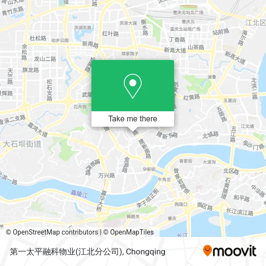 第一太平融科物业(江北分公司) map