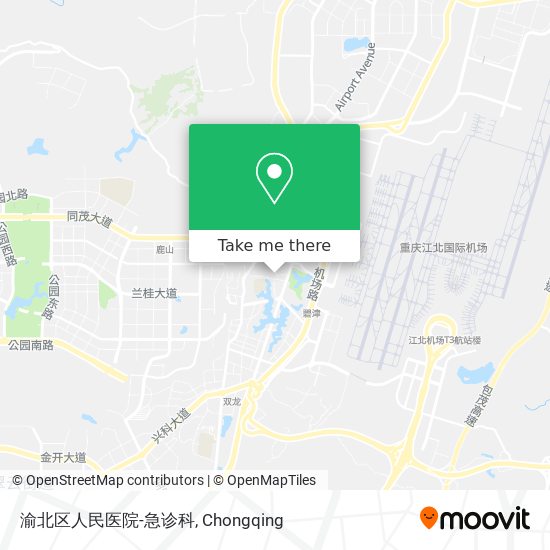 渝北区人民医院-急诊科 map