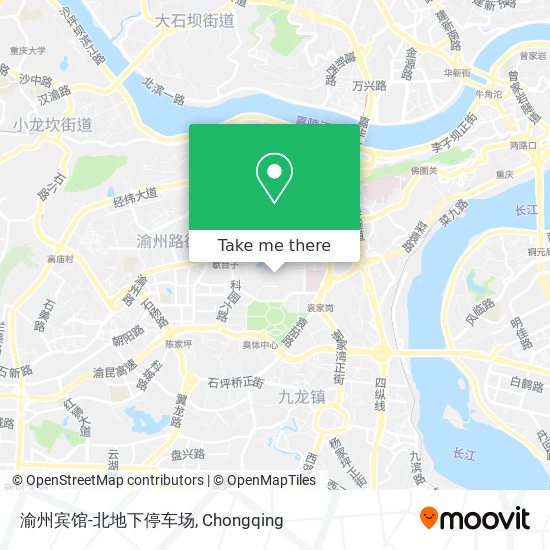 渝州宾馆-北地下停车场 map