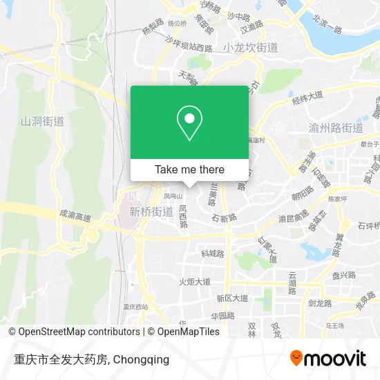 重庆市全发大药房 map