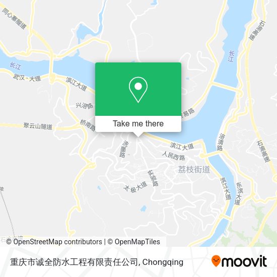 重庆市诚全防水工程有限责任公司 map