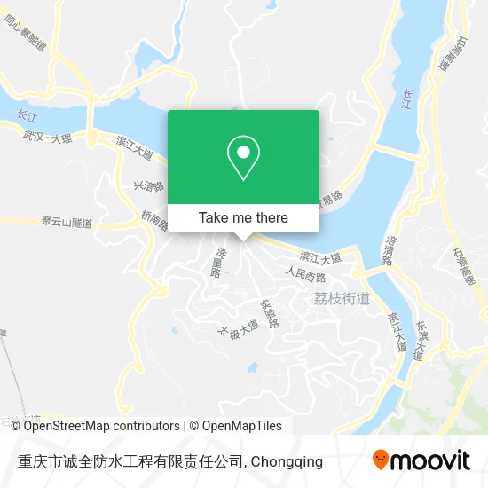 重庆市诚全防水工程有限责任公司 map