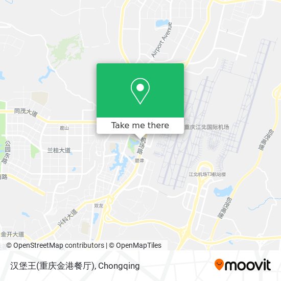 汉堡王(重庆金港餐厅) map