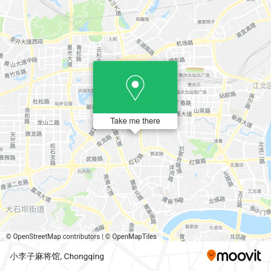 小李子麻将馆 map