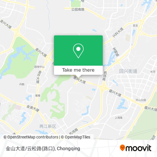 金山大道/云松路(路口) map