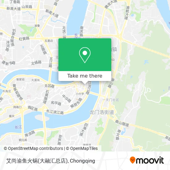 艾尚渝鱼火锅(大融汇总店) map
