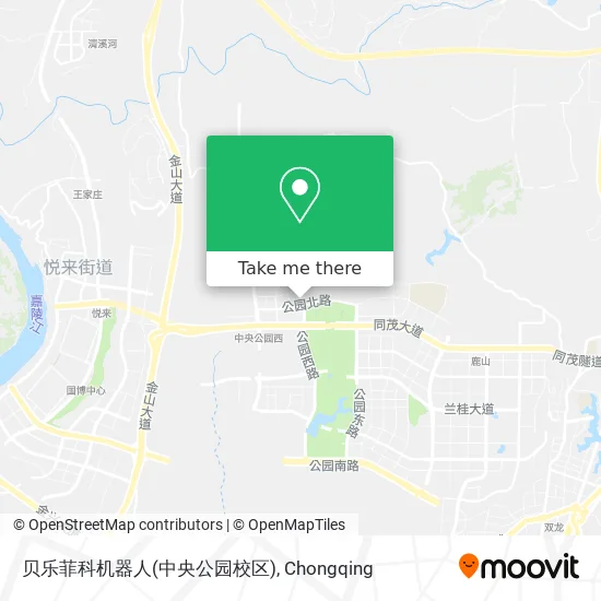 贝乐菲科机器人(中央公园校区) map