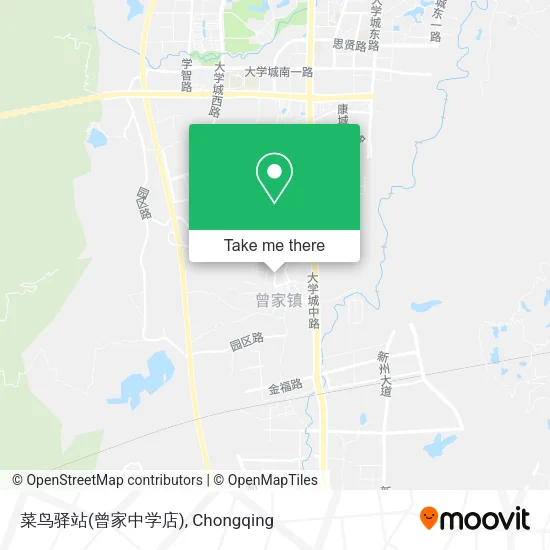 菜鸟驿站(曾家中学店) map