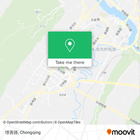缙善路 map