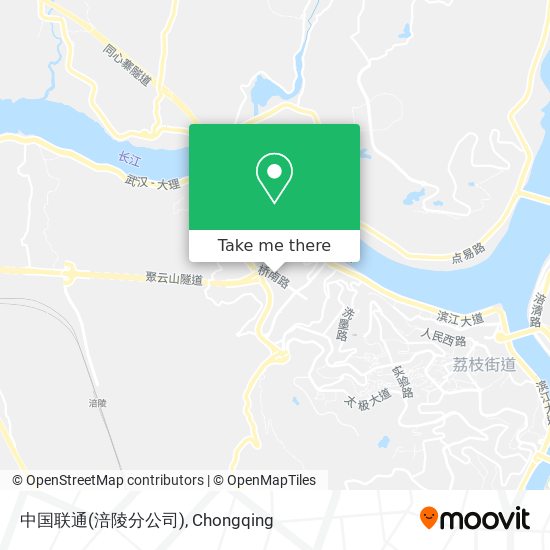 中国联通(涪陵分公司) map