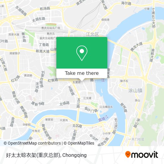 好太太晾衣架(重庆总部) map