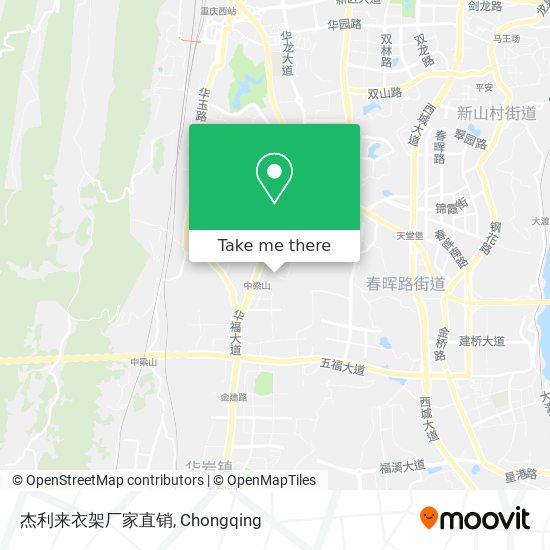 杰利来衣架厂家直销 map