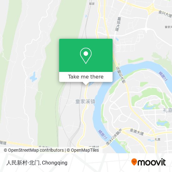 人民新村-北门 map