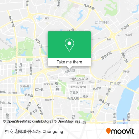 招商花园城-停车场 map