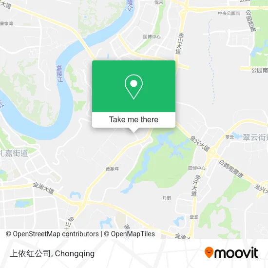 上依红公司 map