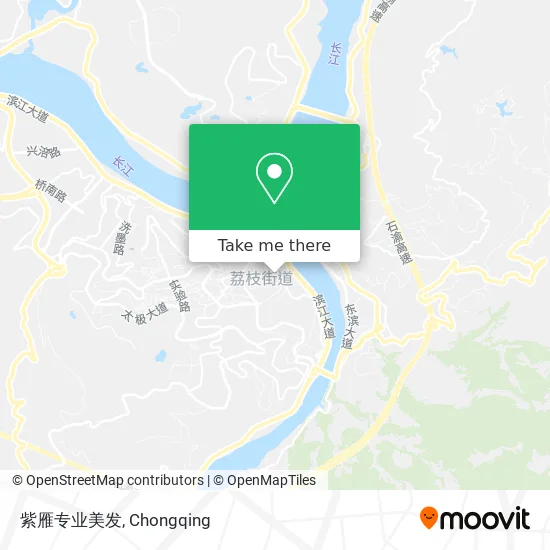 紫雁专业美发 map