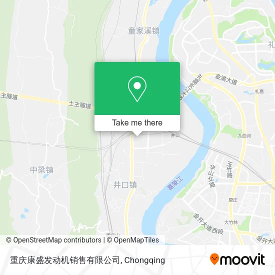 重庆康盛发动机销售有限公司 map