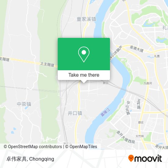 卓伟家具 map