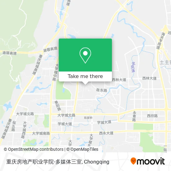 重庆房地产职业学院-多媒体三室 map