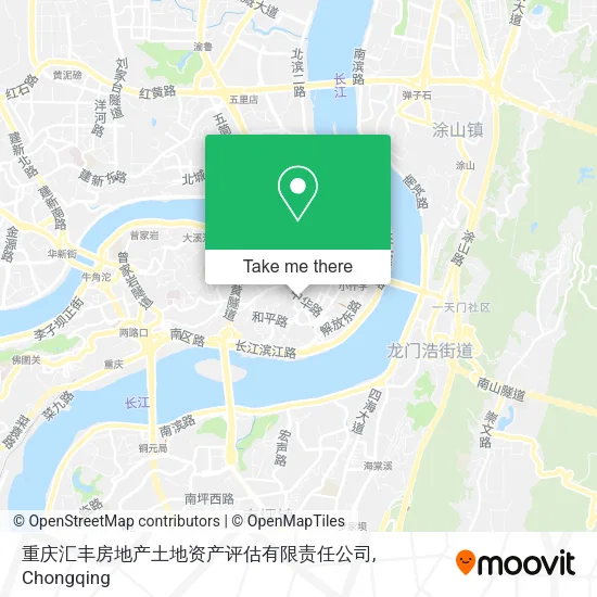 重庆汇丰房地产土地资产评估有限责任公司 map