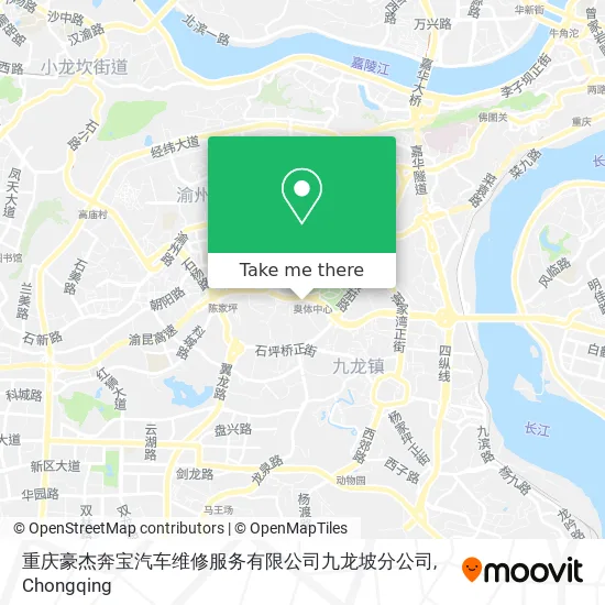 重庆豪杰奔宝汽车维修服务有限公司九龙坡分公司 map