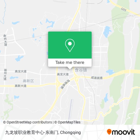 九龙坡职业教育中心-东南门 map