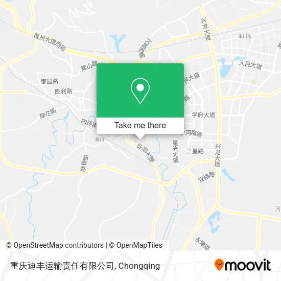 重庆迪丰运输责任有限公司 map