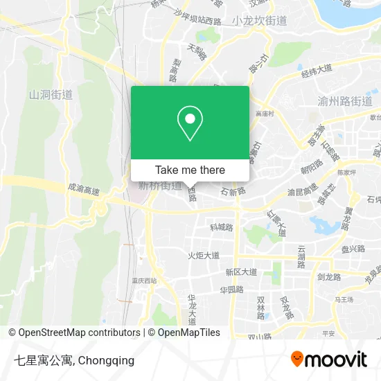 七星寓公寓 map