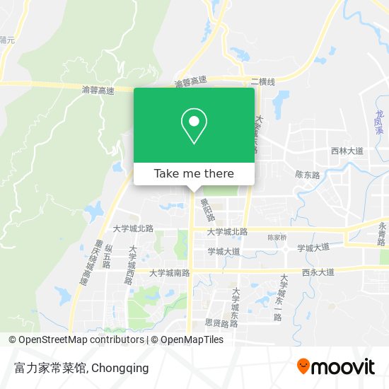 富力家常菜馆 map