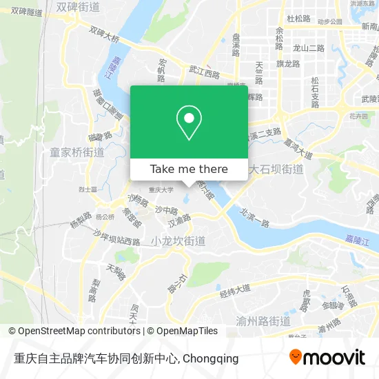 重庆自主品牌汽车协同创新中心 map