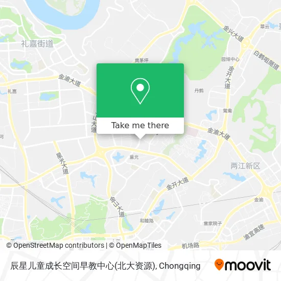 辰星儿童成长空间早教中心(北大资源) map