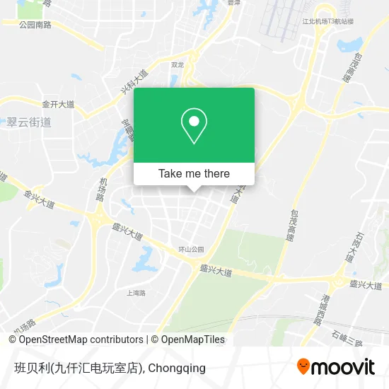 班贝利(九仟汇电玩室店) map