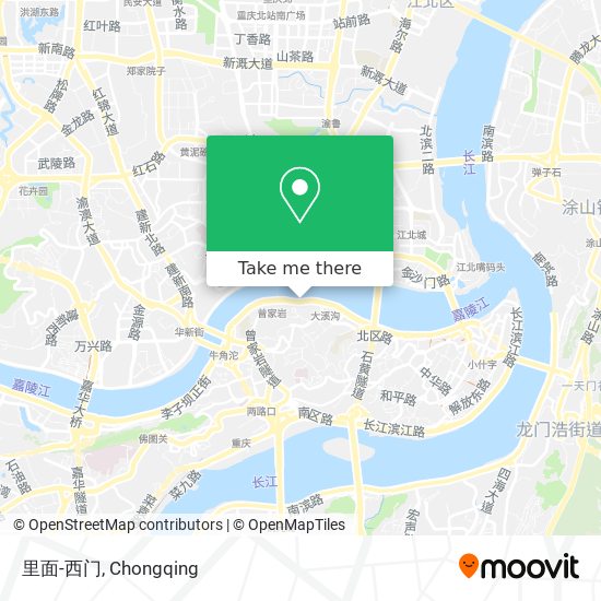 里面-西门 map