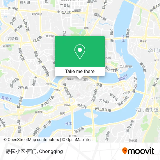 静园小区-西门 map