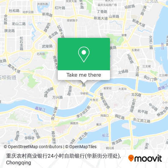 重庆农村商业银行24小时自助银行(华新街分理处) map