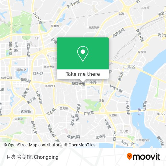 月亮湾宾馆 map