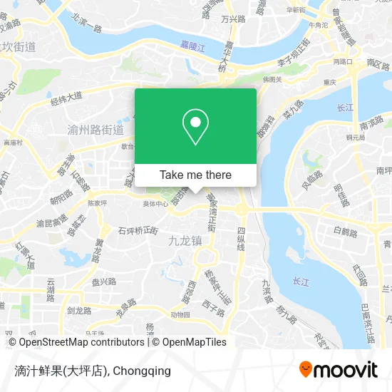 滴汁鲜果(大坪店) map