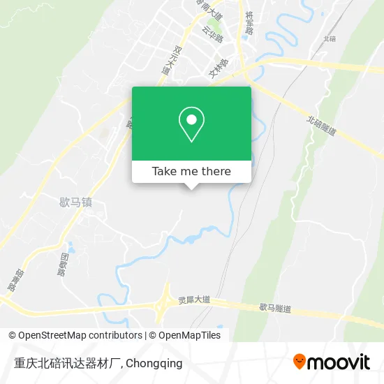 重庆北碚讯达器材厂 map