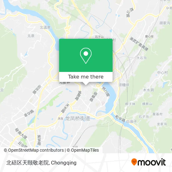 北碚区天颐敬老院 map