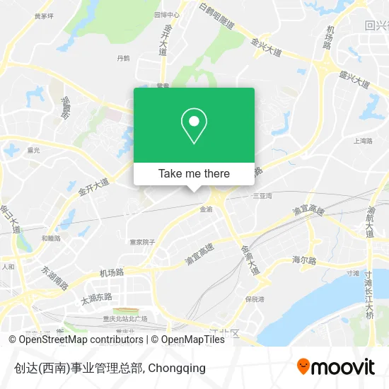 创达(西南)事业管理总部 map
