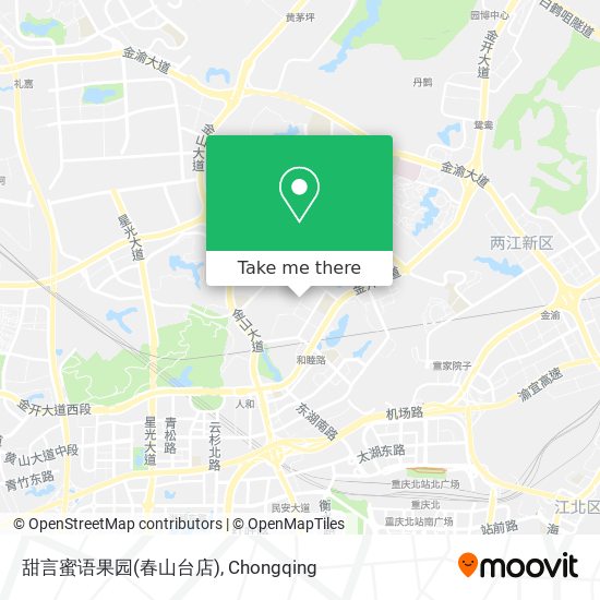 甜言蜜语果园(春山台店) map