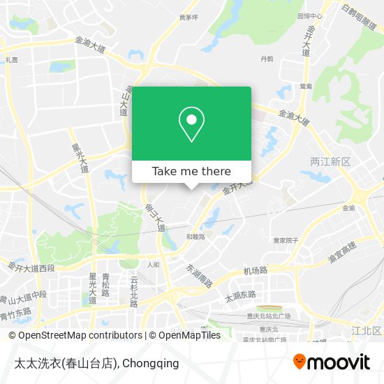 太太洗衣(春山台店) map